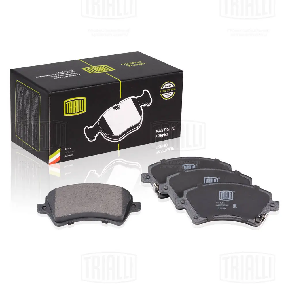 TRIALLI fékbetétkészlet, tárcsafék - PF 1901 - TothCarparts
