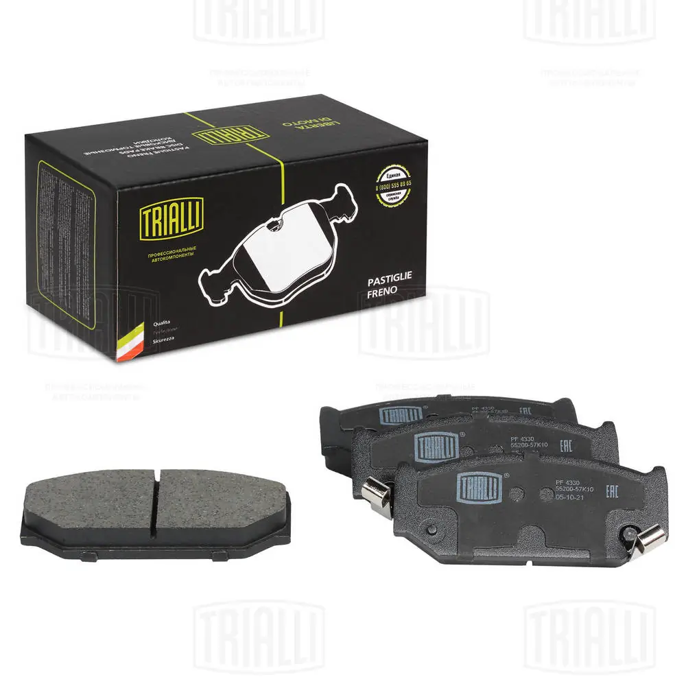 TRIALLI fékbetétkészlet, tárcsafék - PF 4330 - TothCarparts