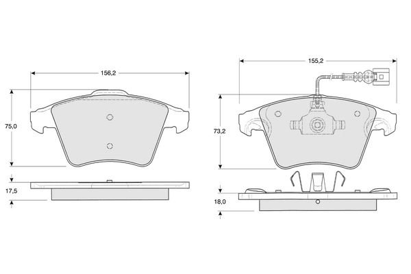 PROCODIS FRANCE fékbetétkészlet, tárcsafék - PF13931 - TothCarparts