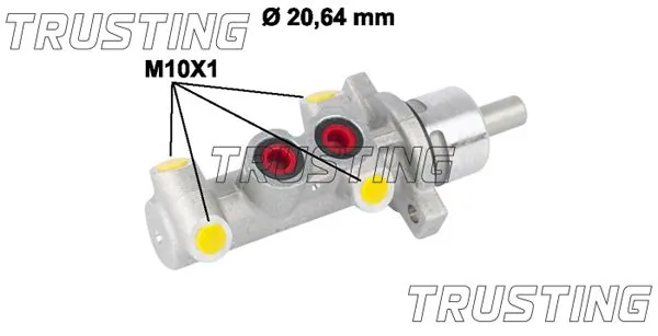 TRUSTING főfékhenger - PF935 - TothCarparts