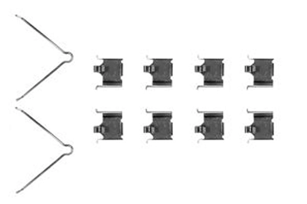TRW tartozékkészlet, tárcsafékbetét - PFK328 - TothCarparts
