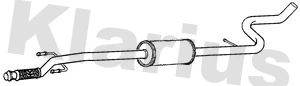 KLARIUS középső hangtompító - PG811E - TothCarparts