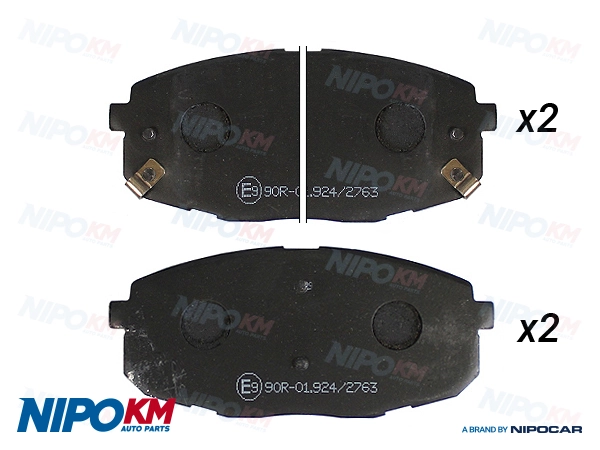 NipoKM fékbetétkészlet, tárcsafék - CLT.HY8977S - TothCarparts