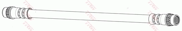 TRW fékcső - PHA409 - TothCarparts