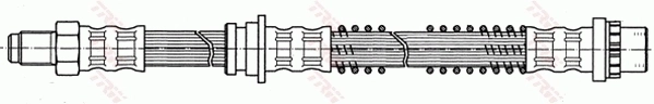 TRW fékcső - PHB401 - TothCarparts