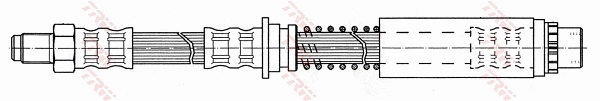 TRW fékcső - PHB527 - TothCarparts
