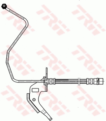 TRW fékcső - PHD564 - TothCarparts