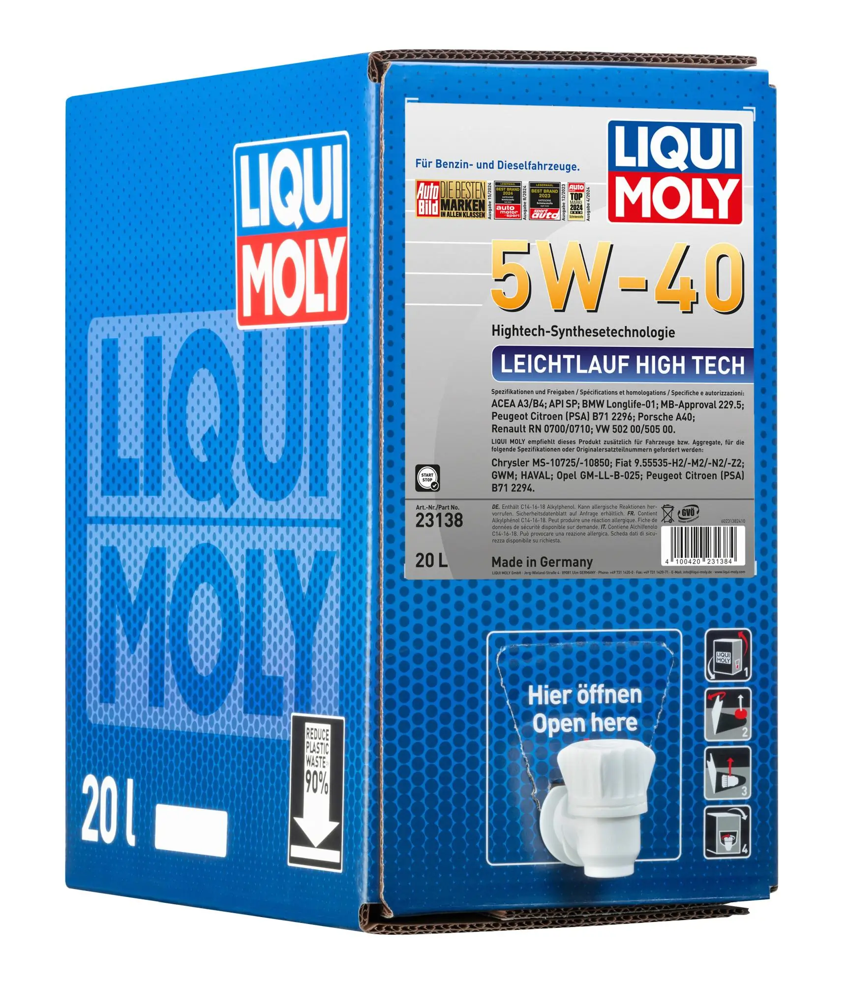 LIQUI MOLY motorolaj - 23138 - TothCarparts