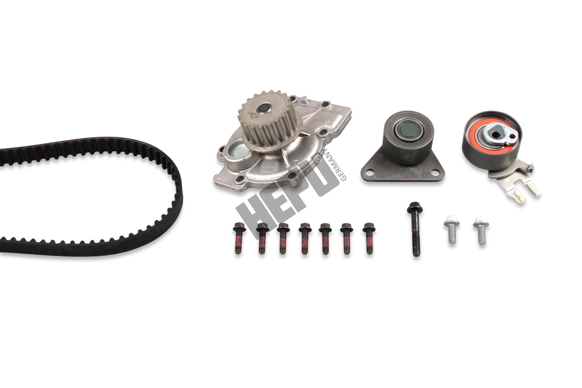HEPU Vízpumpa + fogasszíj készlet - PK00561 - TothCarparts