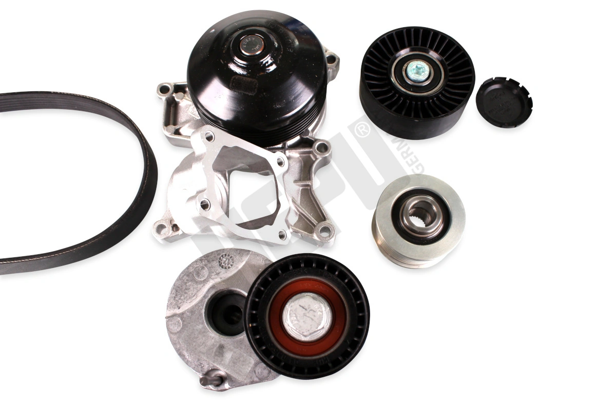 HEPU Vízszivattyú + bordásszíjkészlet - PK04211 - TothCarparts