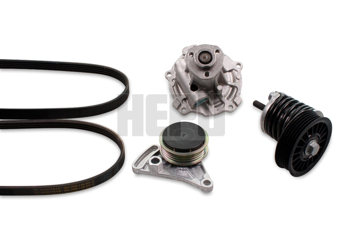 HEPU Vízszivattyú + bordásszíjkészlet - PK05423 - TothCarparts