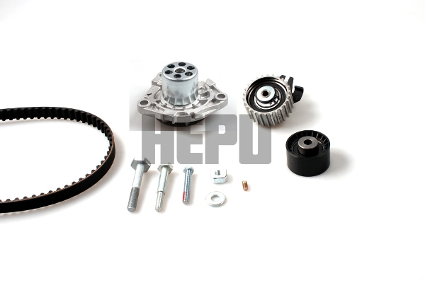 HEPU Vízpumpa + fogasszíj készlet - PK10894 - TothCarparts