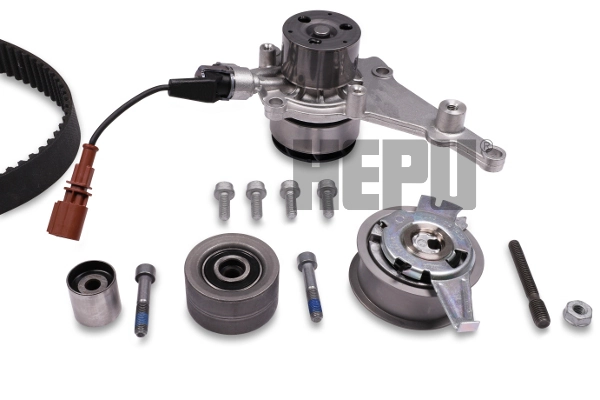 HEPU Vízpumpa + fogasszíj készlet - PK55020 - TothCarparts