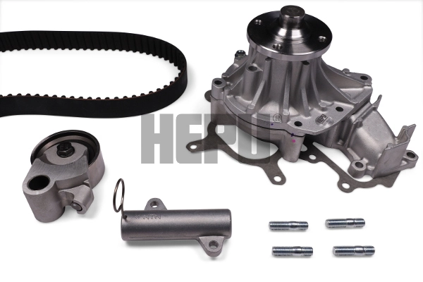 HEPU Vízpumpa + fogasszíj készlet - PK76740 - TothCarparts