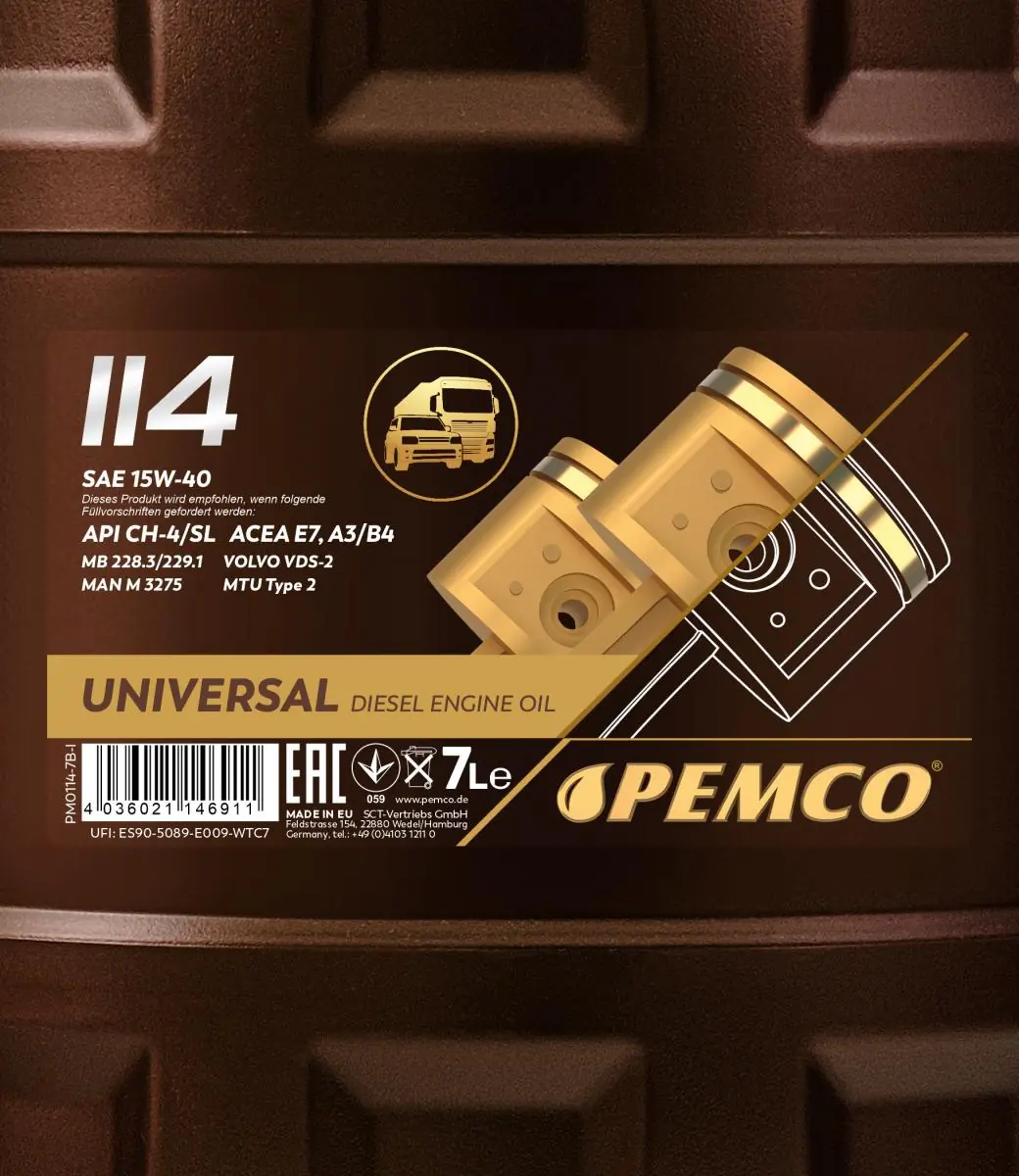SCT - MANNOL motorolaj - PM0114-7 - TothCarparts