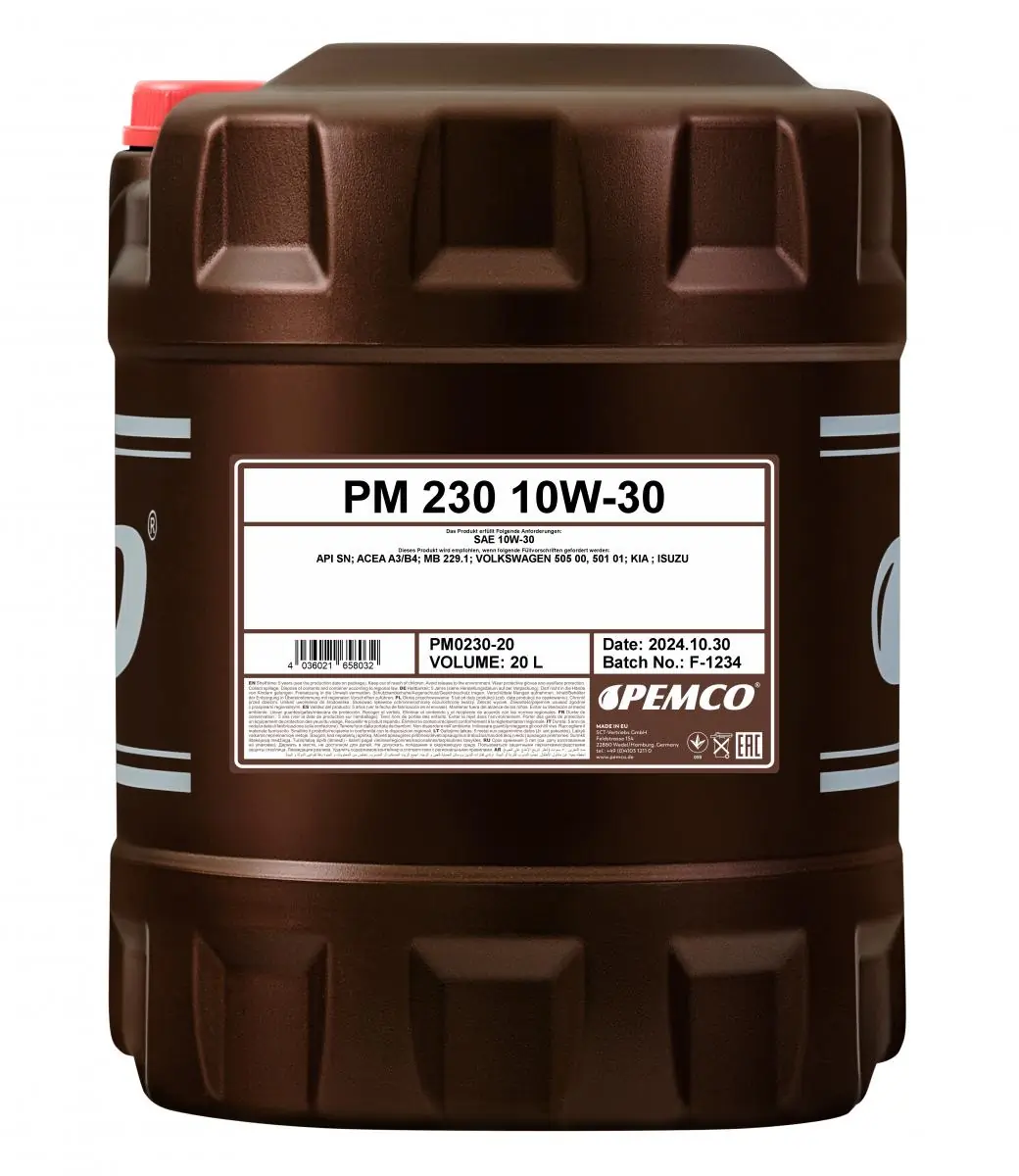 SCT - MANNOL motorolaj - PM0230-20 - TothCarparts