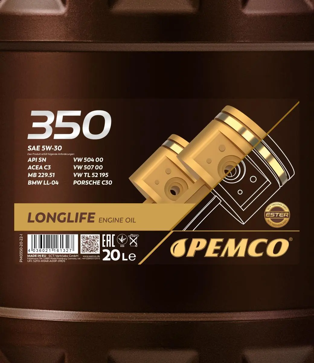 SCT - MANNOL motorolaj - PM0350-20 - TothCarparts