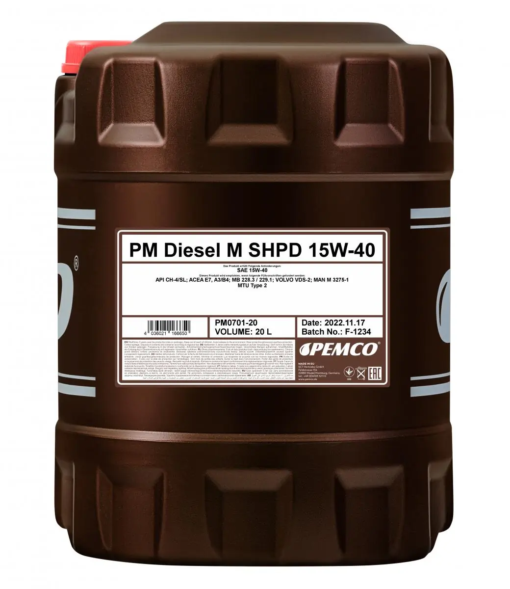 SCT - MANNOL motorolaj - PM0701-20 - TothCarparts