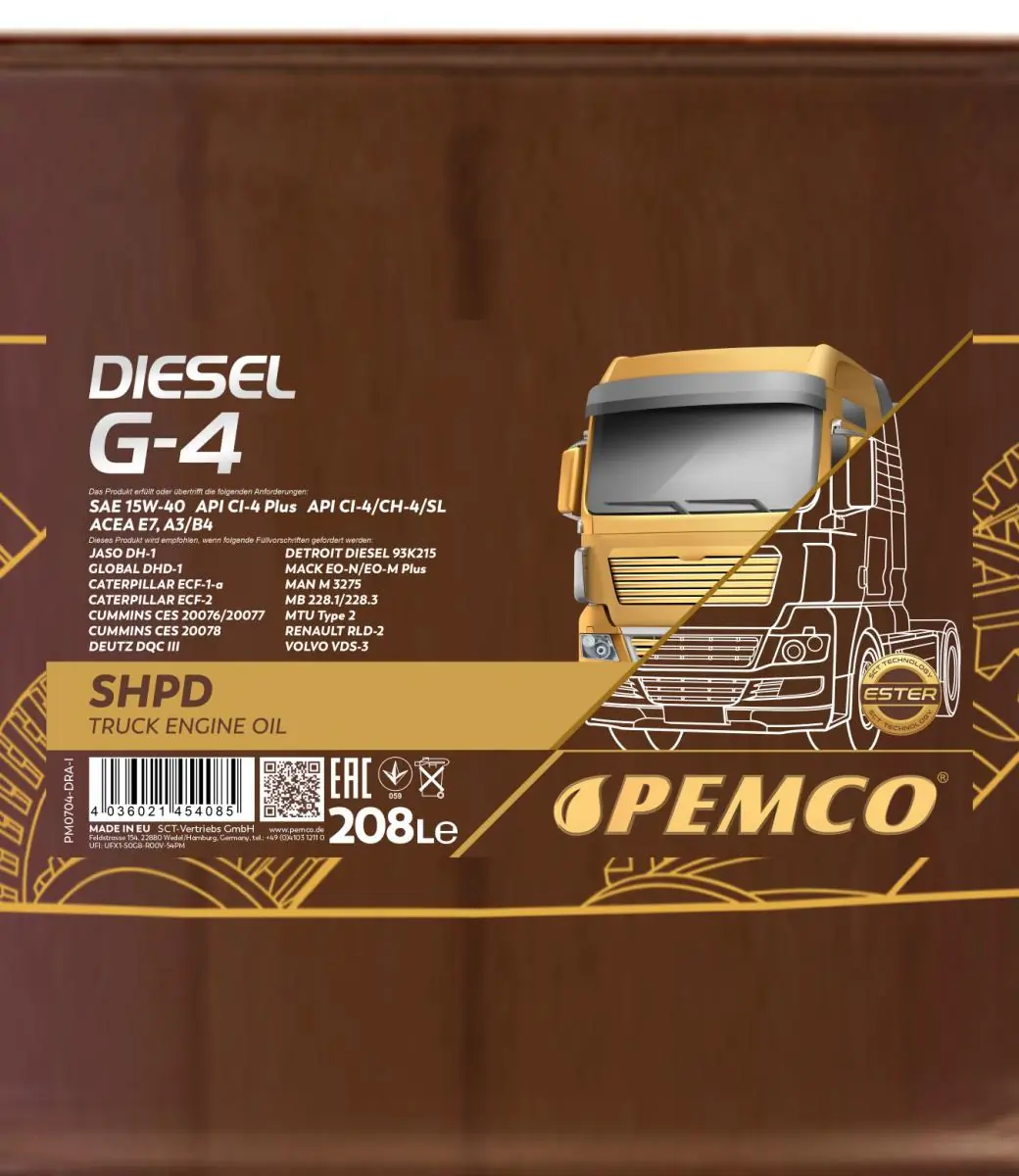 SCT - MANNOL motorolaj - PM0704-DR - TothCarparts