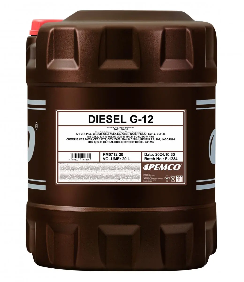 SCT - MANNOL motorolaj - PM0712-20 - TothCarparts