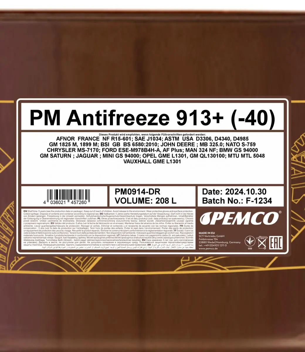SCT - MANNOL Fagyálló - PM0914-DR - TothCarparts