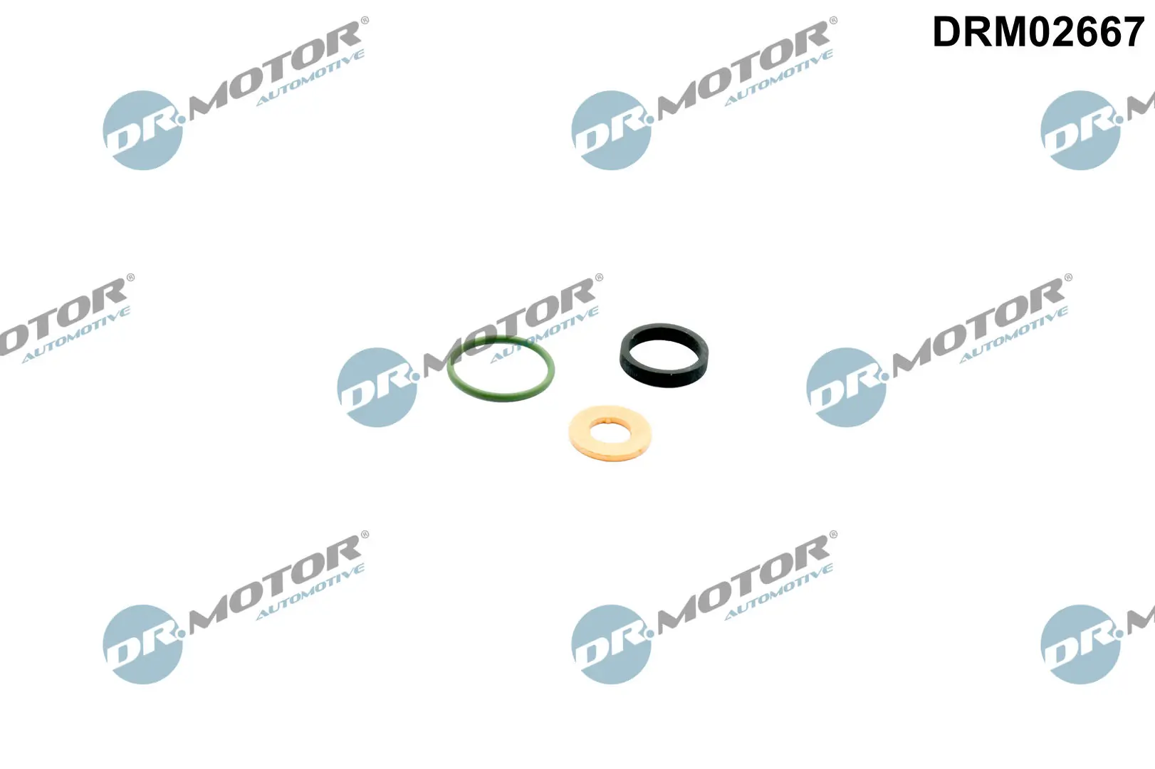 Dr.Motor Automotive Tömítéskészlet, befecskendező fúvóka - DRM02667 - TothCarparts