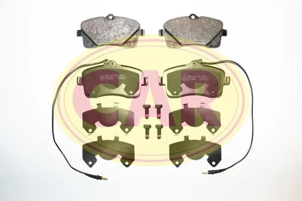 CAR fékbetétkészlet, tárcsafék - PNT1061 - TothCarparts
