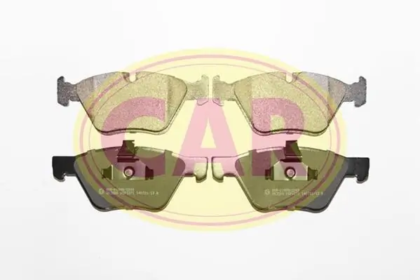 CAR fékbetétkészlet, tárcsafék - PNT1721 - TothCarparts