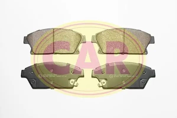 CAR fékbetétkészlet, tárcsafék - PNT2651 - TothCarparts