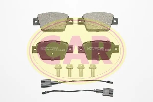 CAR fékbetétkészlet, tárcsafék - PNT6761 - TothCarparts