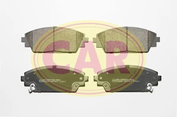 CAR fékbetétkészlet, tárcsafék - PNT7191 - TothCarparts
