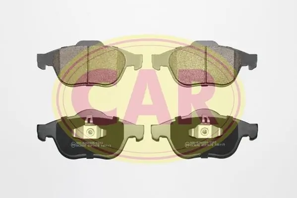 CAR fékbetétkészlet, tárcsafék - PNT8761 - TothCarparts