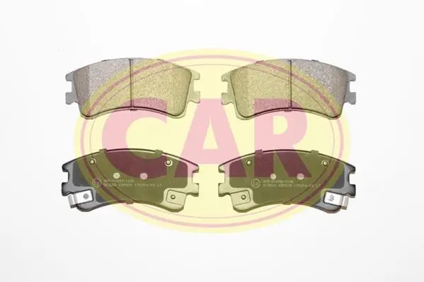 CAR fékbetétkészlet, tárcsafék - PNT878 - TothCarparts