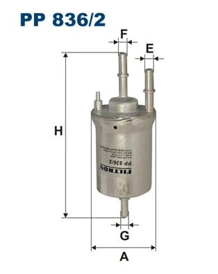 FILTRON Üzemanyagszűrő - PP 836/2 - TothCarparts