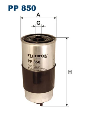 FILTRON Üzemanyagszűrő - PP 850 - TothCarparts