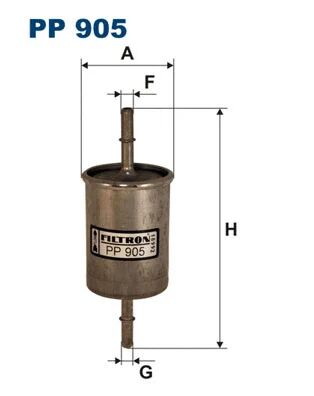 FILTRON Üzemanyagszűrő - PP 905 - TothCarparts