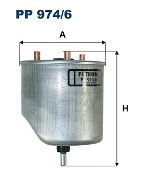 FILTRON Üzemanyagszűrő - PP 974/6 - TothCarparts