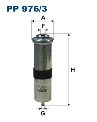FILTRON Üzemanyagszűrő - PP 976/3 - TothCarparts