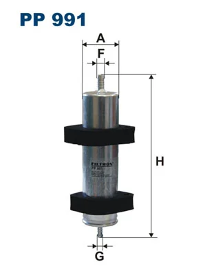 FILTRON Üzemanyagszűrő - PP 991 - TothCarparts