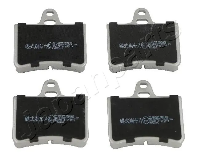 JAPANPARTS fékbetétkészlet, tárcsafék - PP-0605AF - TothCarparts