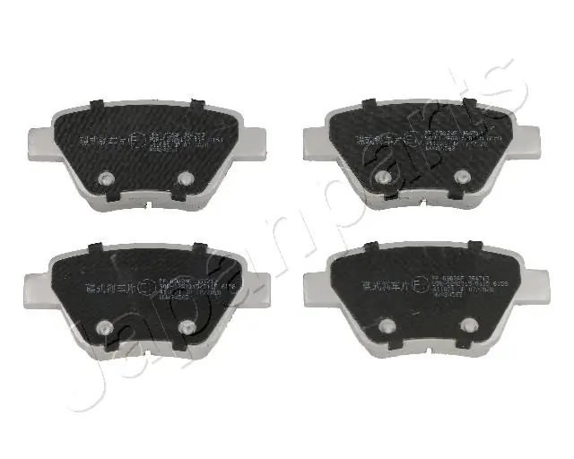 JAPANPARTS fékbetétkészlet, tárcsafék - PP-0902AF - TothCarparts