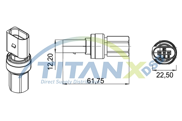 TitanX nyomáskapcsoló, klímaberendezés - PR339002 - TothCarparts