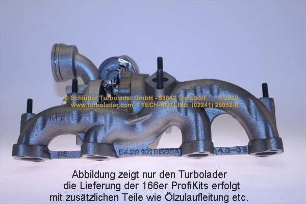 SCHLÜTTER TURBOLADER töltő, feltöltés - PRO-08320EOL - TothCarparts