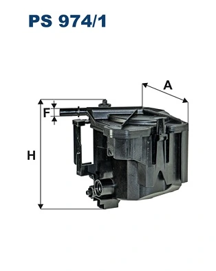 FILTRON Üzemanyagszűrő - PS 974/1 - TothCarparts