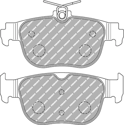 FERODO RACING fékbetétkészlet, tárcsafék - FCP5356H - TothCarparts