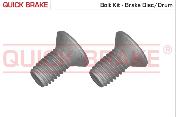 KAWE csavar, féktárcsa - Q 11670K - TothCarparts