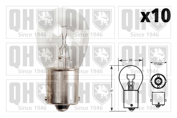 QUINTON HAZELL izzó, villogó - QBL382 - TothCarparts