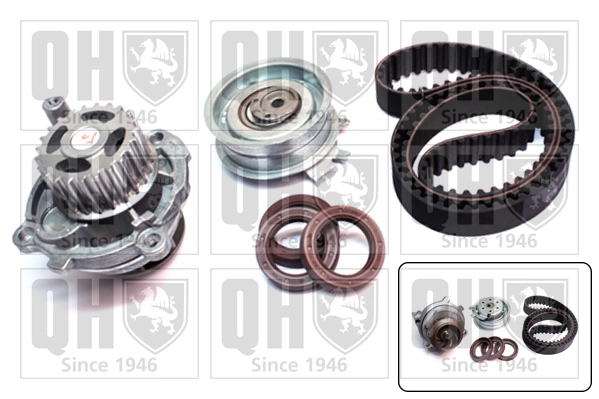 QUINTON HAZELL Vízpumpa + fogasszíj készlet - QBPK2681 - TothCarparts