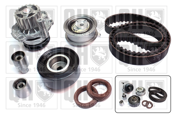 QUINTON HAZELL Vízpumpa + fogasszíj készlet - QBPK2700 - TothCarparts