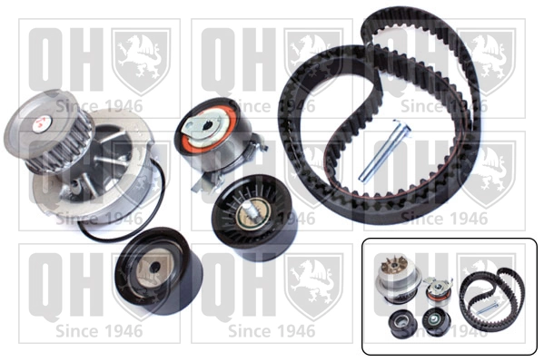 QUINTON HAZELL Vízpumpa + fogasszíj készlet - QBPK5790 - TothCarparts